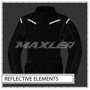 Veste de moto longue d'hiver pour femmes, en textile, fabriquée en usine, isolée, imperméable, avec protection CE - Product Image 5