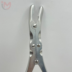 Pince à os en acier inoxydable, instrument chirurgical manuel de classe II pour opération chirurgicale - Product Image 2