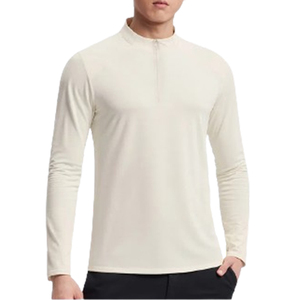 Wholesale Fitness Apparel Supplier Bulk Cheap Price Quick Dry Athletic Pullovers Body Fit Quick Dry Breathable 1/4 <b>Zipper</b> <b>Jacket</b> - Product Image 4