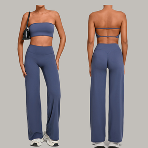 Conjunto Deportivo de Yoga con Estampado Moderno, Bra Deportivo y Leggings - Product Image 6