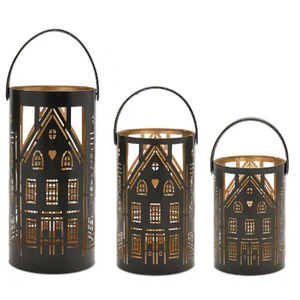New Design Metal Votives Handmade Votive Round Votive <b>Candle</b> Holders Hex Cube Metal Cutout Two Piece Tapered Votives - Product Image 6