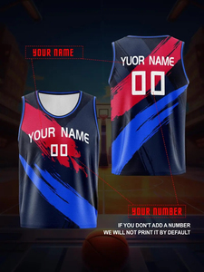 Camiseta Deportiva de Baloncesto Personalizada para Niños con Nombre y Número, Talla Grande, Poliéster, Chaleco Deportivo sin Mangas para Entrenamiento, OEM - Product Image 6