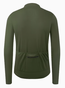 PROFIT SPORTS Maillot de Ciclismo para Hombre, Manga Larga, Transpirable, de Secado Rápido, Ligero, Tejido que Absorbe la Humedad, Poliéster, Estampado Frontal - Product Image 6