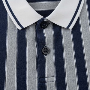 Custom <b>Men</b> Solid Short Sleeve <b>Shirt</b> 100% Polyester Woven Breathable Embroidered Logo Printing OEM ODM Manufacturer Low MOQ - Product Image 3