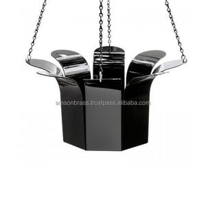 Exporter and Manufacturer New Design Handmade Planter Supplier India Antique Handcrafted Metal Planters Home Decorative - Product Image 6