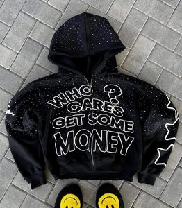 Proveedor de Sudaderas con Pedrería Personalizadas al por Mayor, Sudaderas Extra Grandes de Estilo Urbano - Product Image 3