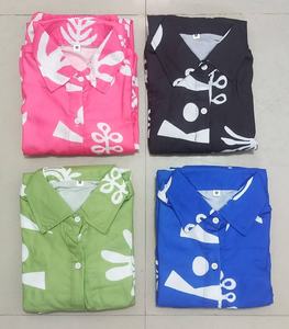 Conjunto de Dos Piezas de Cordón para Mujer FATEMA FASHION, de Muselina Gruesa, Secado Rápido, Estampado Digital Informal, Corte Regular, Primavera Verano - Product Image 6