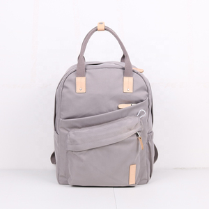 Wholesale Casual Denim Fashion <b>Waterproof</b> <b>Backpack</b> with Zipper Closure Customizable for Middle & High <b>School</b> Students - Product Image 1