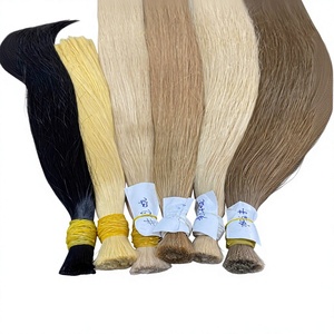 Cheveux Remy Vietnamiens en Vrac 100g Très Lisses Pointes Pleines Raides Blanchis Personnalisables - Product Image 2