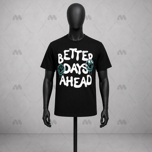 Camiseta de Hombre 100% Algodón al por Mayor, Personalizada con Estampado Frontal, 180G, Cuello Redondo, Tejido Transpirable, Informal, con Diseño Gráfico, OEM - Product Image 1