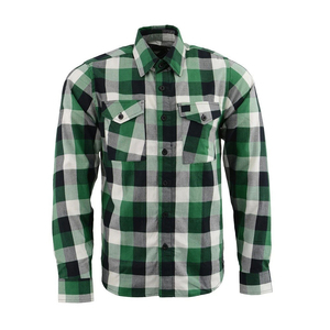 Chemises en flanelle en gros, manches longues, vêtements décontractés, chemise en coton, tissu doux, différentes couleurs, chemise en flanelle pour hommes, design personnalisé - Product Image 6