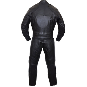 Traje de Motociclismo de Cuero Completo para Hombre con Protección para las Rodillas, Resistente al Viento, para Todas las Estaciones - Product Image 4