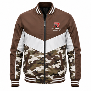 Superior Quality Custom Color Stand Collar Bomber <b>Jacket</b> for Men with <b>Waterproof</b> & Breathable Features - Product Image 1