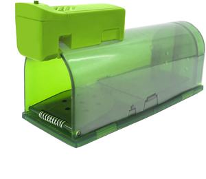 Caja de captura de ratón de plástico no tóxico, alarma comercial para gatos, alta sensibilidad, también para ratas pequeñas, Control de plagas - Product Image 6