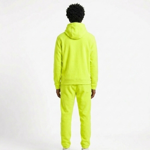 Conjunto de Chándal de 2 Piezas para Hombre, Sudadera con Capucha y Pantalones de Forro Polar, Cálido y Grueso para Invierno, Personalizado, OEM, Fabricante Mayorista - Product Image 2