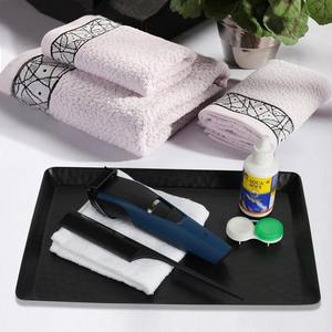 Elegante Bandeja Decorativa Cuadrada de Acero Inoxidable Marrón Martillado, Moderna y de Lujo, para Mesa de Centro, Escritorio o Baño - Product Image 6