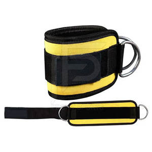 สายรัดข้อเท้าแบบปรับได้ คุณภาพสูง ผลิตตามสั่ง ยี่ห้อ PROFIT SPORTS ทำจากนีโอพรีน ป้องกันการลื่น ใช้งานได้กับเครื่องเคเบิล ช่วยบริหารกล้ามเนื้อก้นได้อย่างมีประสิทธิภาพ - Product Image 1