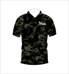 เสื้อโปโลลายพราง Shadow Woodland แขนสั้น สำหรับกิจกรรมกลางแจ้งและกีฬาทางยุทธวิธี - Product Image 2