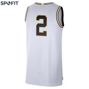 Camiseta de Baloncesto Sublimada Personalizada Unisex, Impresa por Transferencia de Calor, Transpirable, Cuello Redondo, Sin Mangas, Hecha a Medida - Product Image 3