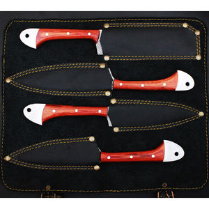 ใบมีดเหล็กคาร์บอนสูงสำหรับการแยกเนื้อและไขมันอย่างละเอียด ชุดมีดสำหรับใช้ในครัว - Product Image 2