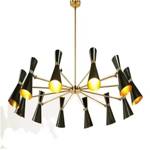 Applique murale LED artisanale industrielle avec finition laiton poli, design moderne pour la maison, le bureau et le salon, à intensité variable - Product Image 6