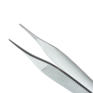Pinzas Adson de 4-3/4 Pulgadas, Rectas, Dentadas, de Acero Inoxidable, Pinzas Quirúrgicas para Tejidos, Instrumento Médico - Product Image 2