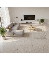 Azulejos de Porcelana Flexibles Tipo Terrazo, Venta al por Mayor a Bajo Precio, 600x600mm, Acabado Mate, Vitrificados, Diseño Costero, Resistentes al Calor, de Fábrica en Gujarat
