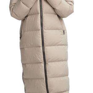 High Quality Comfortable And 100% Breathable Women Long Puffer Jacket Oem Service For Autumn And Winter Seasons Puffer Jacket - Product Image 2