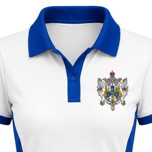 Custom Sigma Gamma Rho Two Tone <b>Women</b> <b>Polo</b> <b>Shirt</b> Short Sleeve Collar Casual Sorority Teamwear Apparel OEM ODM Wholesale - Product Image 3