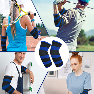 Nuevo Diseño 2026: Mangas de Compresión Ajustables de Alta Calidad para Codo, Soporte Deportivo para Fitness, Levantamiento de Pesas y Powerlifting - Product Image 6