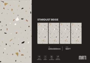 Natural <b>Matt</b> Porcelain Tiles Size 600X1200 Large Format <b>Floor</b> Wall Tiles For Home Office And Commercial Interior Design - Product Image 6