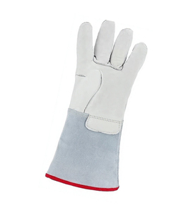 Guantes de Seguridad Personalizados de Cuero TIG Finger, Antideslizantes, Duraderos, Flexibles, de Textura Suave, Sin Polvo, con Puño Reforzado y Resistentes al Calor - Product Image 6