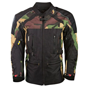 Veste de moto personnalisée pour hommes, 100% de bonne qualité, OEM, veste de course en Cordura, veste imperméable, veste textile pour motards au Pakistan - Product Image 1