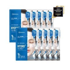 Mediheal 100 Bio Second Moisture Hydro Capsule 100% Acide Hyaluronique 10 Feuilles/Paquet Pour le Visage En Promotion - Product Image 1