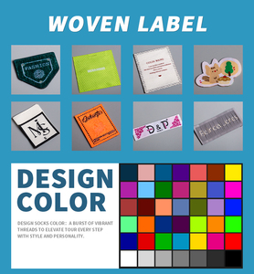 Etiquetas Tejidas con Logotipo Personalizado, Etiquetas de Marca Tejidas por Fábricas Chinas, Etiquetas Tejidas con Corte Láser de Alta Calidad - Product Image 5