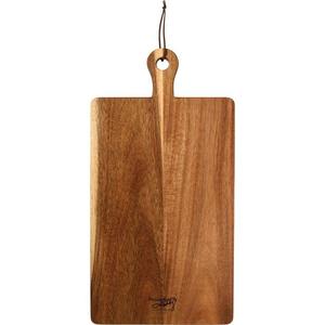 Planche à découper en bois d'acacia avec poignée, plateau de service pour fromages et aliments, charcuterie – Offre Spéciale - Product Image 1