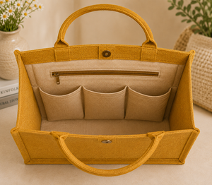 Eco-Friendly Jute Tote Bag with Floral Embroidery Bohemian Style Open Closure Cotton Lining Travel <b>Beach</b> Shopping Bag 33x28x15cm - Product Image 5