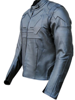 Super Star Hero Tom Cruise Oblivion Wear Moto en cuir véritable Hommes Veste en cuir de vachette pur de haute qualité