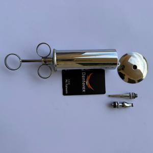 <b>Ear</b> <b>Syringe</b> Injection Glass Sampler Livestock Veterinary Surgical Reusable Stainless Steel Instruments By Dentavex - Product Image 2