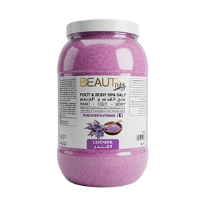 Sel de Bain Exfoliant Professionnel Écologique aux Herbes de Lavande Beauty Palm pour Spa des Pieds, Soulagement Musculaire, Hydratant, Tous Types de Peau - Product Image 2