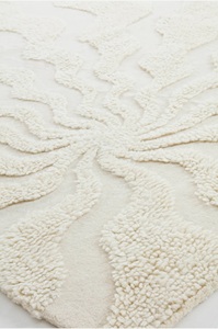 Tapis 100% laine noué à la main, tapis en laine à poils coupés, tapis en laine fait main, tapis berbère marocain en laine, tapis en laine sur mesure - Product Image 2