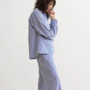<b>Women's</b> pajamas 100% cotton <b>women</b> pajamas top and bottom set Proshah relaxed fit boxy fit style wo's <b>pyjamas</b> set Night dress - Product Image 3