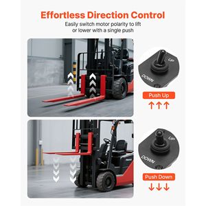 Interruttore a Levetta Momentaneo per Inversione di Polarità a 6 Pin (DC 12V/30A AC 250V/15A) - ON/OFF per Montaggio su Pannello - Product Image 3