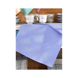 Lavender Colour Waffle Weaved Ultra Soft 40x60cm Cotton Durable Pure 100% Cotton Japanese Bohemian Embroidered Golf Dish <b>Towels</b> - Product Image 1