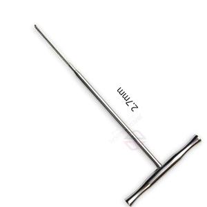 Aiguille à os canulée chirurgicale orthopédique 2,7-4,0 mm à poignée en T en acier inoxydable pour usage vétérinaire - Product Image 5