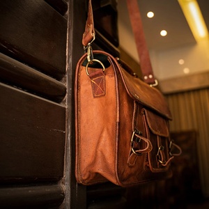 Bolsos de piel para portátil de alta calidad, estilo ligero y relajado, ideales para viajes, para hombre. - Product Image 4