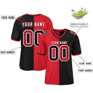 Camiseta de fútbol de diseño personalizado, uniforme dividido personalizado con nombre y número de equipo para hombres, mujeres y jóvenes - Product Image 2