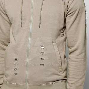 Survêtements déchirés à manches longues en matière de qualité supérieure, style streetwear, nouvelle collection tendance - Product Image 5