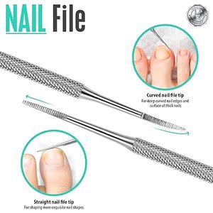 4 Pcs Stainless Steel Cuticle Nipper Set Professional Curved Nail Clippers and Manicure Tools - Product Image 5