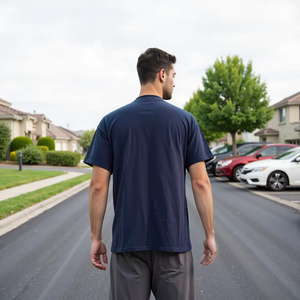 Camiseta de algodón 100% con logo, estampado DTG, lavado ácido, estilo streetwear, oversize, vintage, cuello redondo, personalizada - Product Image 6